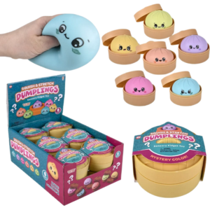 RIN Squish And Stretch Surprise Dumplings 3.25" 12