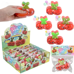 RIN Sticky Squish Cherries 2.5" 12