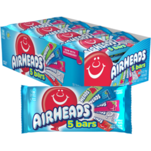 Airheads Assorted Five Pack 18x2.75oz