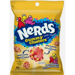Ferrara Nerds Gummy Clusters Cherry Lemonade Peg Bag 10x5oz