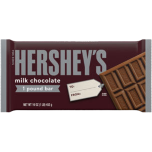 Hershey's Milk Chocolate Bar, 6x1lb