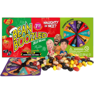 Jelly Belly Bean Boozled Christmas Naughty & Nice Spinner Gift Box 10x100g