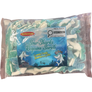 McCormicks Gummy Sour Shark 1Kg
