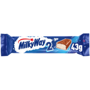 Milky Way Chocolate Duo Price Marked British 30x43g