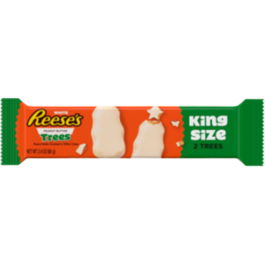 Hershey Reese's White Peanut Butter Trees King Size Christmas 24x2.4oz