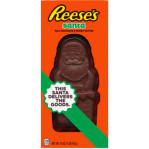 Hershey Reese's Milk Chocolate Peanut Butter Santa Christmas 6x1lb